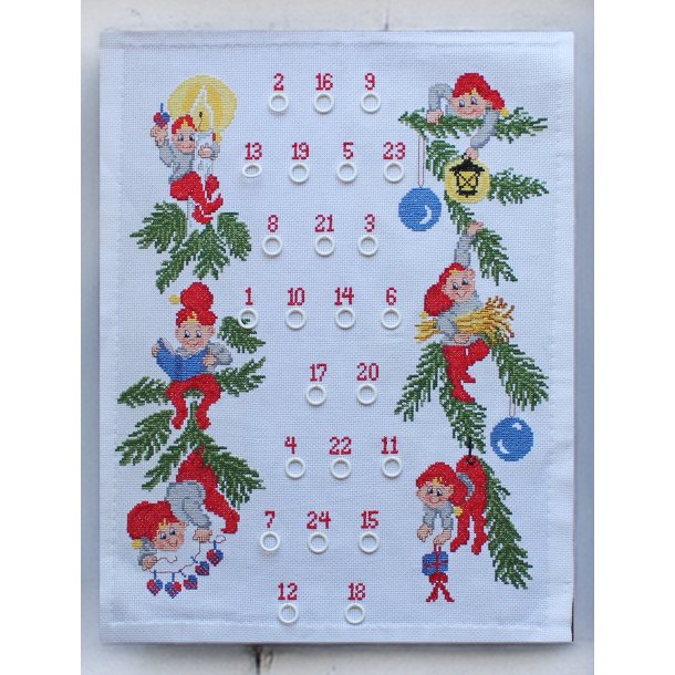 Julekalender med kravlenisser