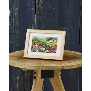 Billede med Blomstermark