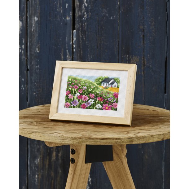 Billede med Blomstermark