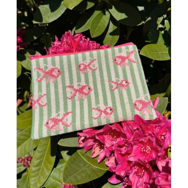 Pink Goldfish Clutch