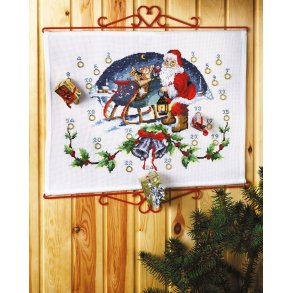 Julemand med kane julekalender