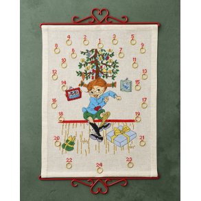 Pippi under juletret julekalender