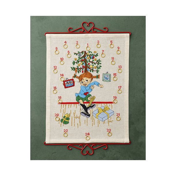 Pippi under juletret julekalender