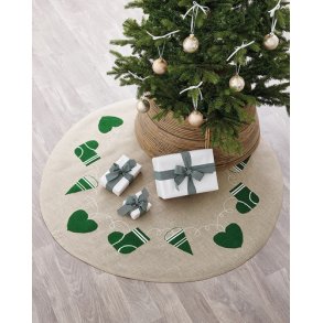 Sok, Hjerte, Krmmerhus juletrstppe - grn