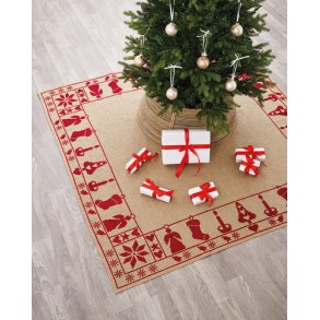 R�de motiver juletr�st�ppe