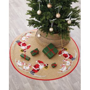 Juletrstppe julemand med gs