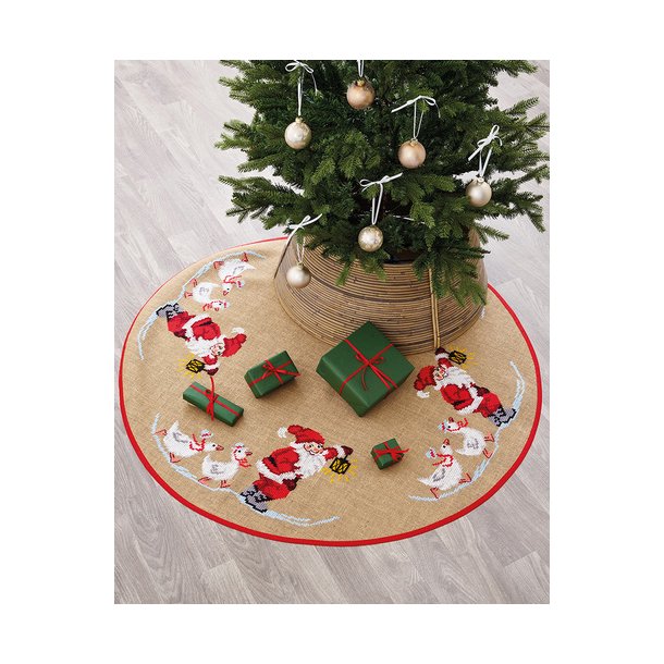 Juletrstppe julemand med gs