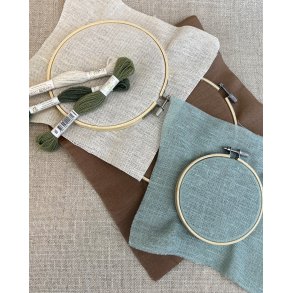 Broderirammer af bambus