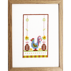 Easter rooster billede