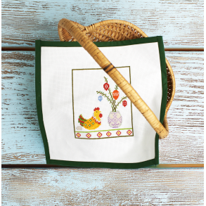 Easter hen br�dserviet