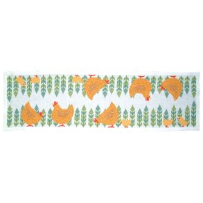 Brune h�ns og kyllinger