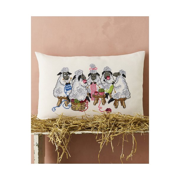 Fr der strikker pude