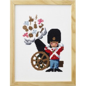 Garderen med konfettikanon