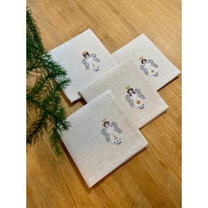 Angles juleservietter