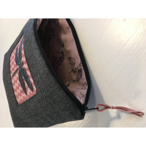 Guldsmed kosmetikpung rosa