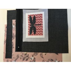 Guldsmed kosmetikpung rosa