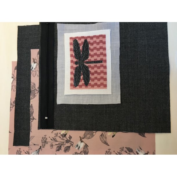 Guldsmed kosmetikpung rosa