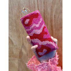 Pink Waves brilleetui