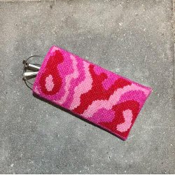 Pink Waves brilleetui