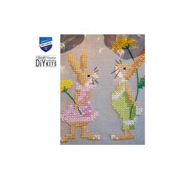 Easter rabbits l�ber